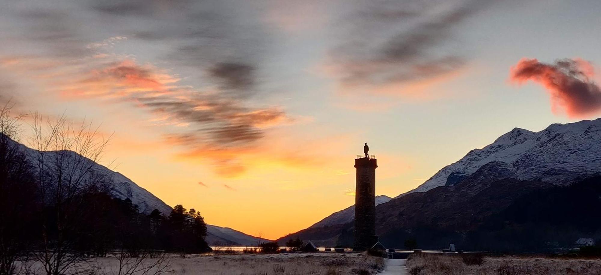 Number 4 Villa Glenfinnan Bagian luar foto