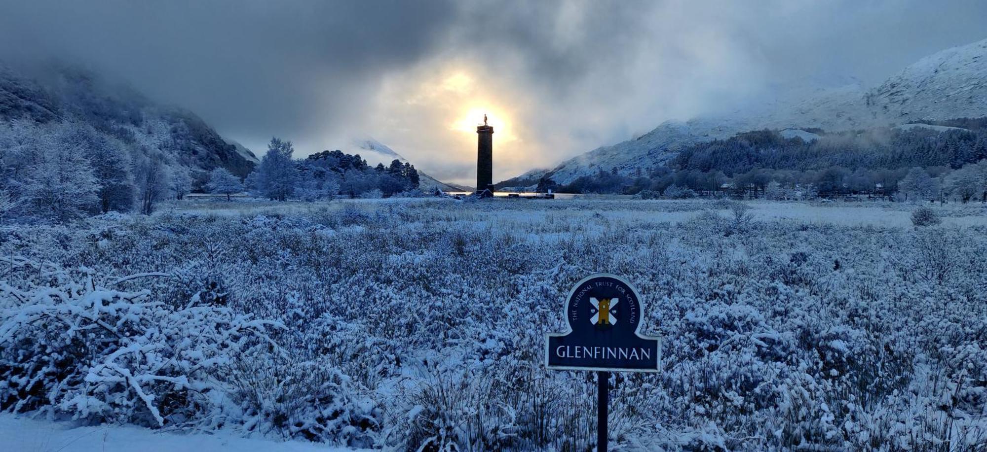 Number 4 Villa Glenfinnan Bagian luar foto